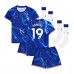 Maillot de foot Chelsea Jadon Sancho #19 Domicile vêtements enfant 2024-25 Manches Courtes (+ pantalon court)